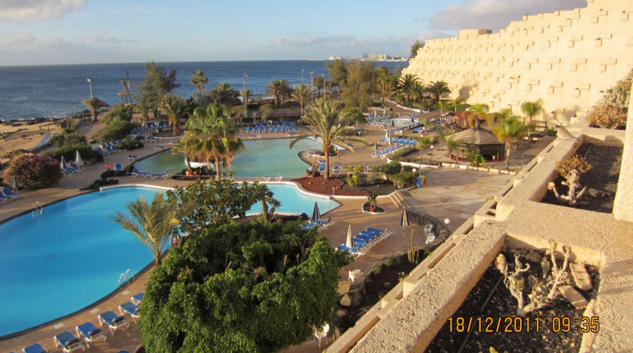Blick von Zimmer 345 Hotel Grand Teguise Playa
