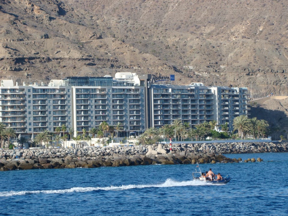 Vom Schiff aus Radisson Blu Resort Gran Canaria