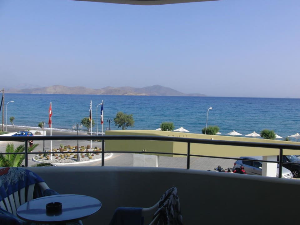 Aussicht vom Balkon Hotel Kos Palace