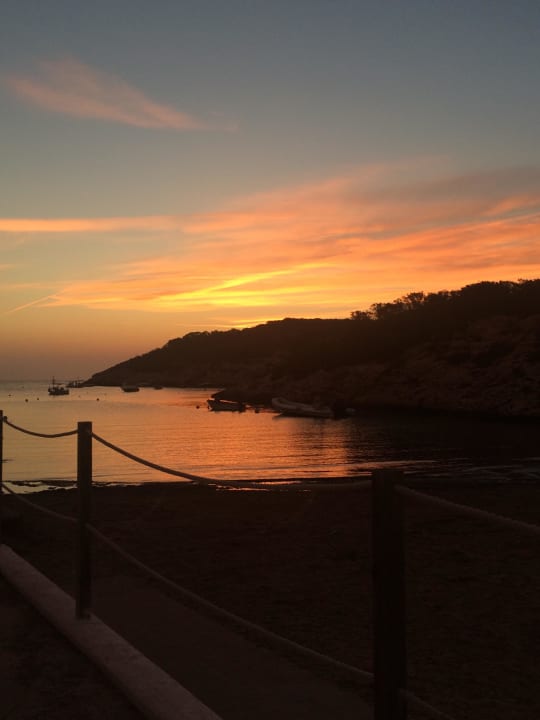 Sonnenuntergang am Strand Barceló Portinatx - Adults only