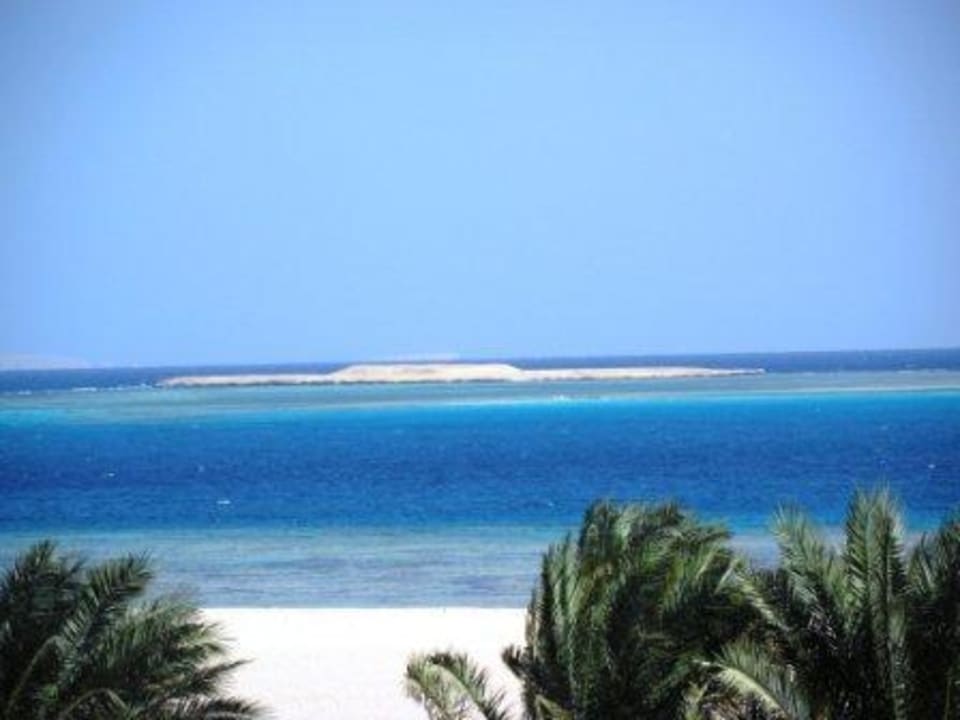Blick zum Strand Makadi Palace