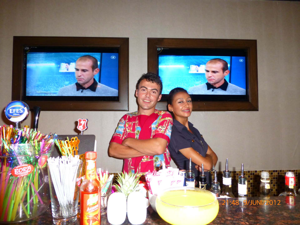 Osman and staff allways ready... Hotel Delphin Imperial