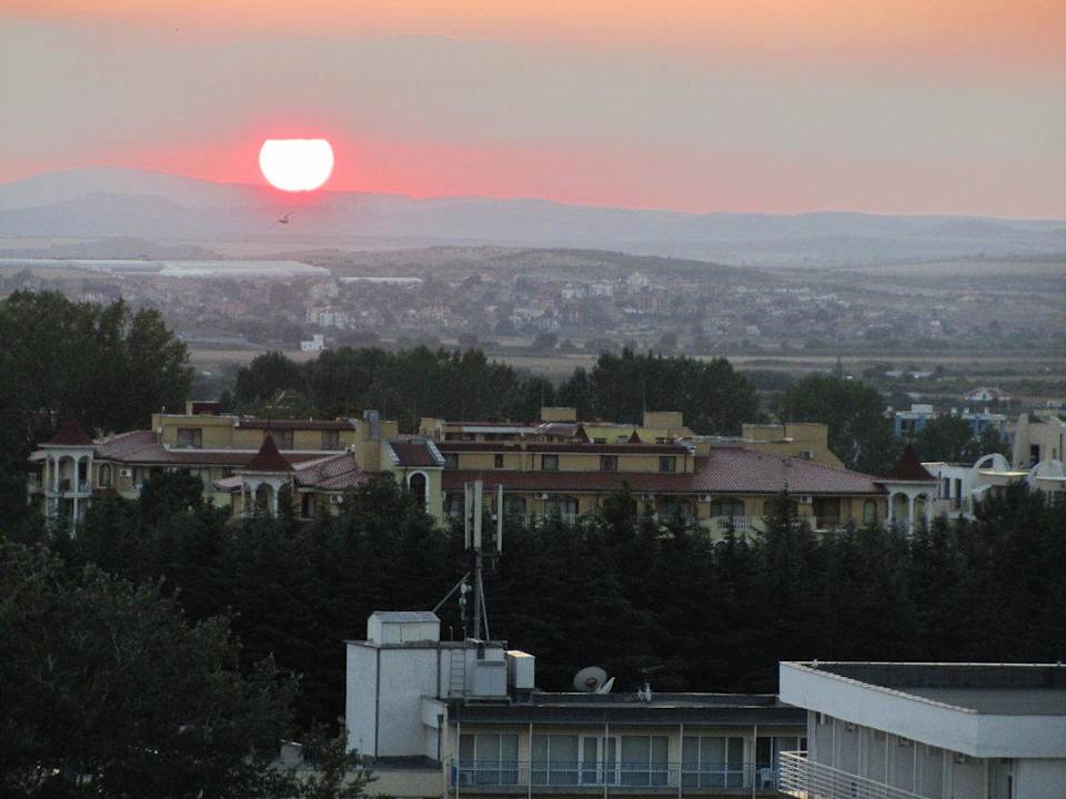 Sonnenuntergang  Burgas Beach Hotel