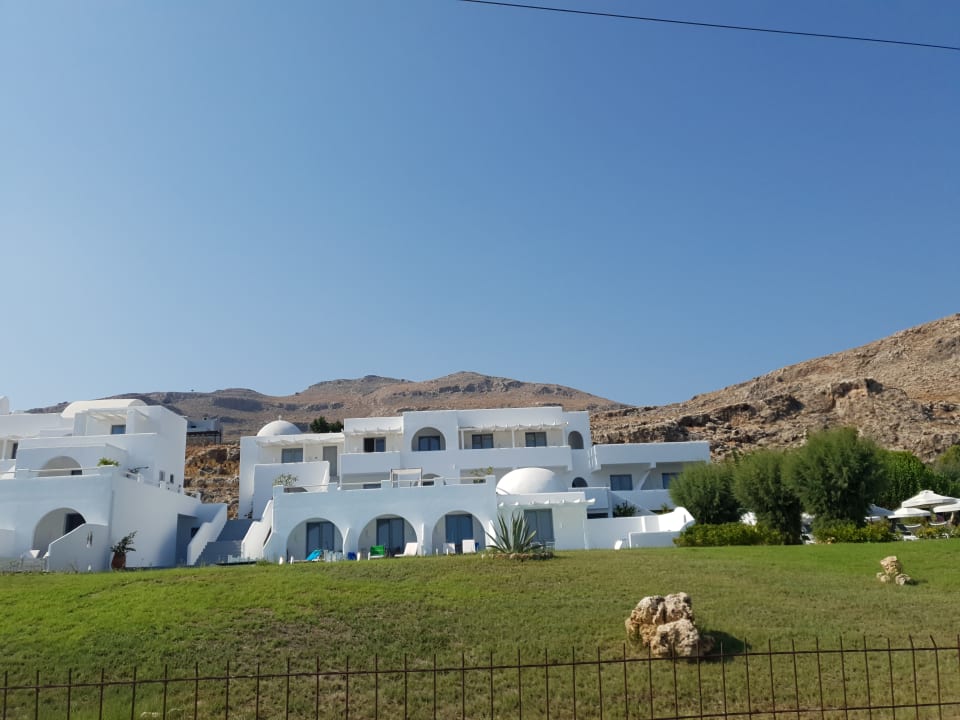 Außenansicht Hotel Lindos Sun