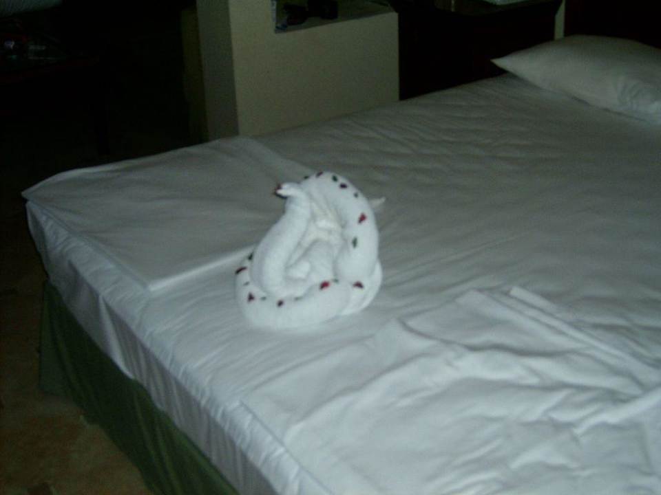 Motiv auf dem King Size Bett Ghazala Gardens