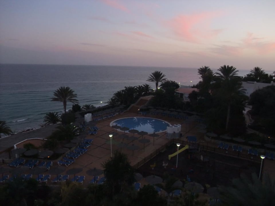 Ausblick kurz vor dem Sonnenuntergang SBH Club Paraiso Playa