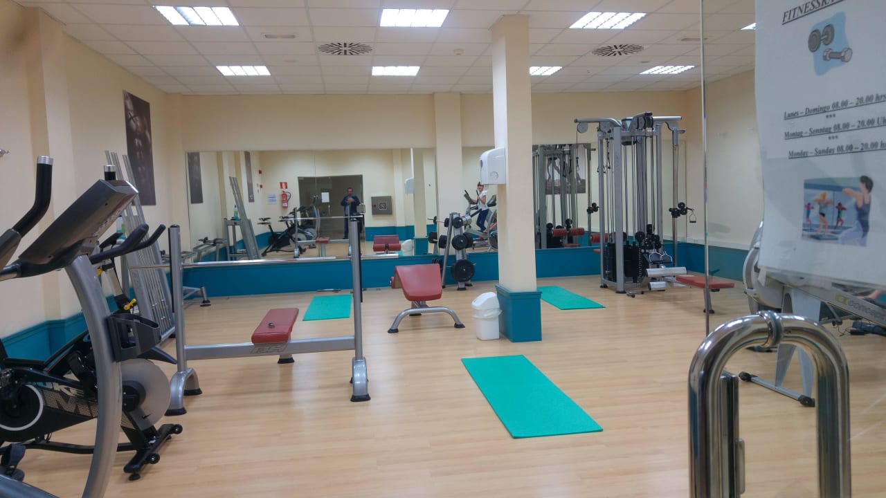 Fitnessraum Hotel Las Costas