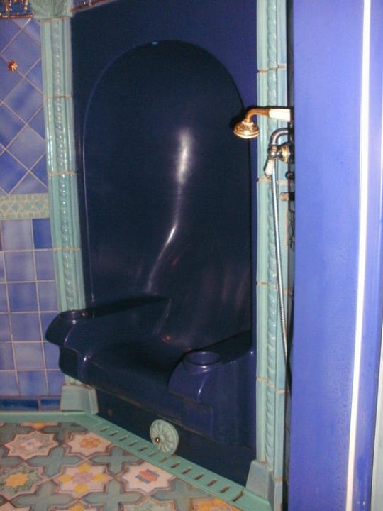 Sessel im Rasulraum der Wellnessanlage Bull Dorado Beach & Spa