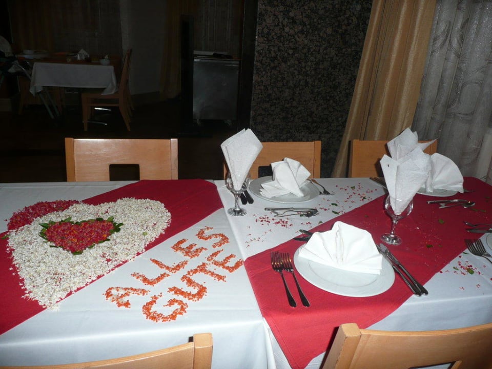Abschiedstisch Side Mare Resort & Spa