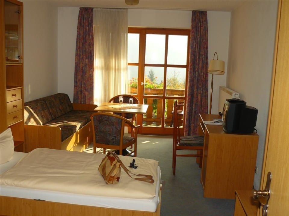 Ferienappartement Wohnraum Panoramahotel Fohlenhof