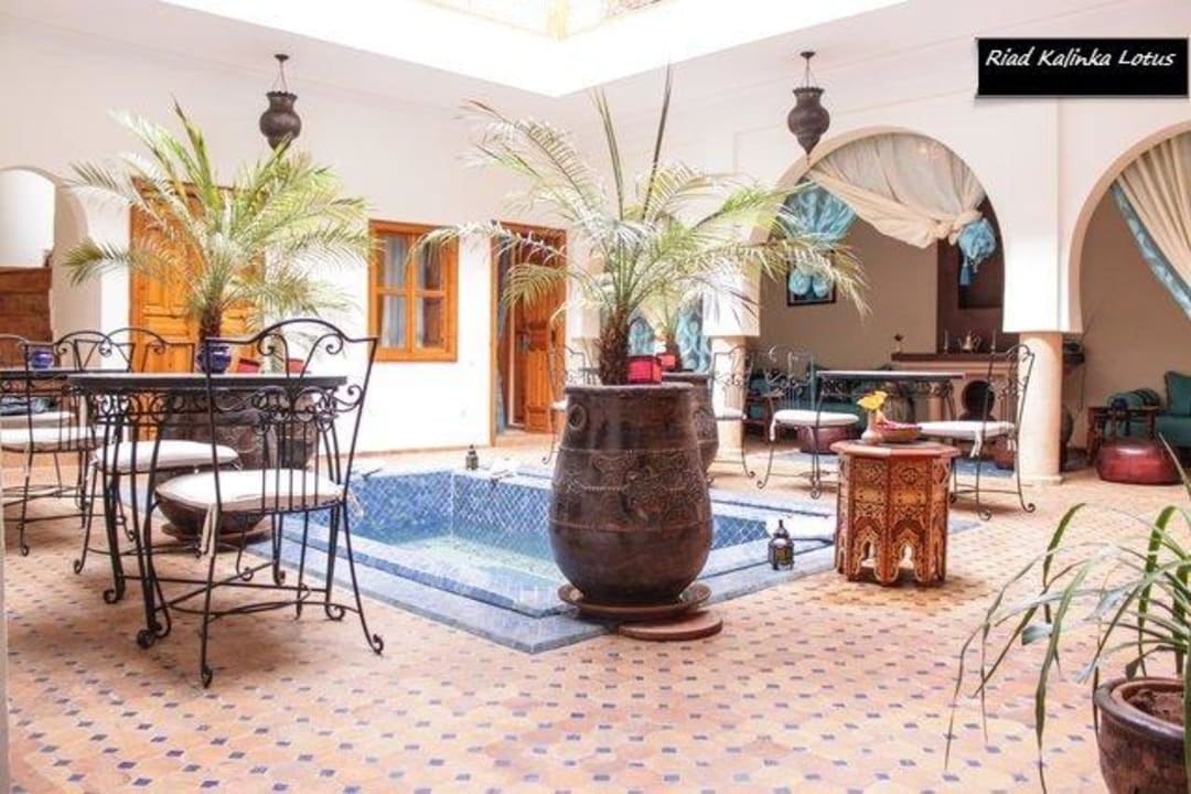 Patio Riad Kalinka Lotus