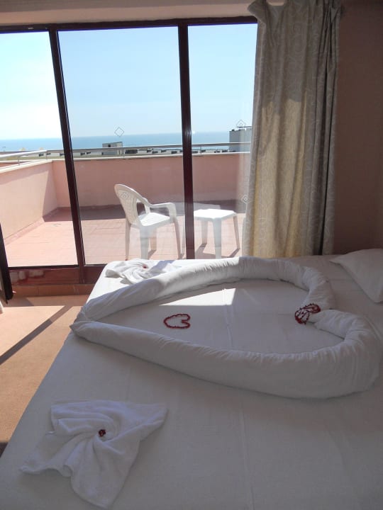 Überaschung im Zimmer Odessos Park Hotel