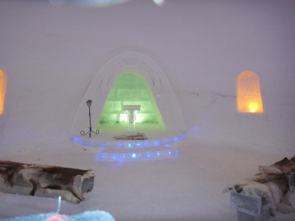 Eiskapelle  Lapland Hotels SnowVillage