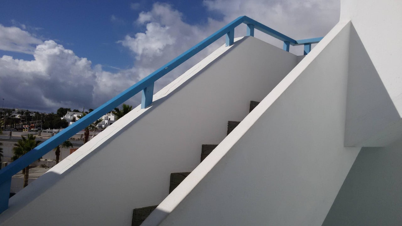 Aufgang zur Dachterrasse Aparthotel Costa Mar