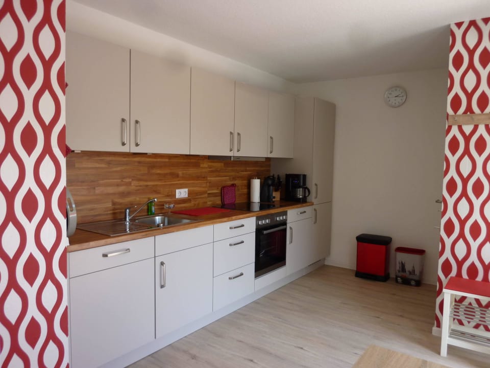 "Abendrot": Super gut ausgestattete Küchenzeile Ferienhof Albert