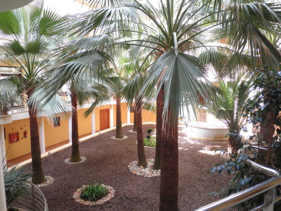 Innenhof im 1. Haus allsun App.-Hotel Orient Beach