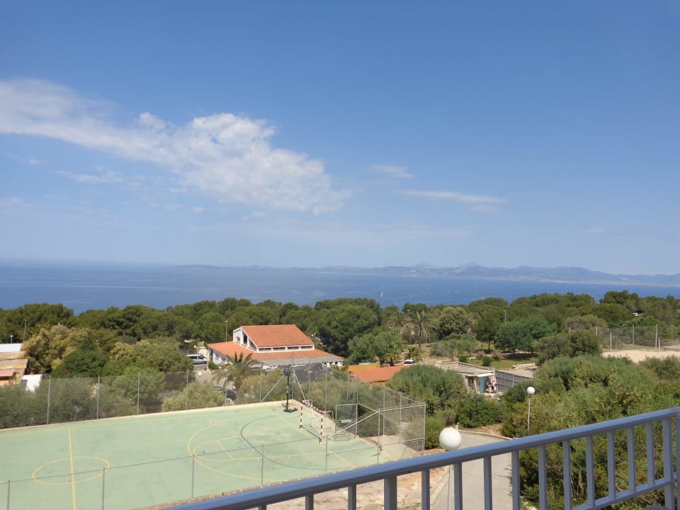 Ausblick vom Balkon Sun Club Eldorado