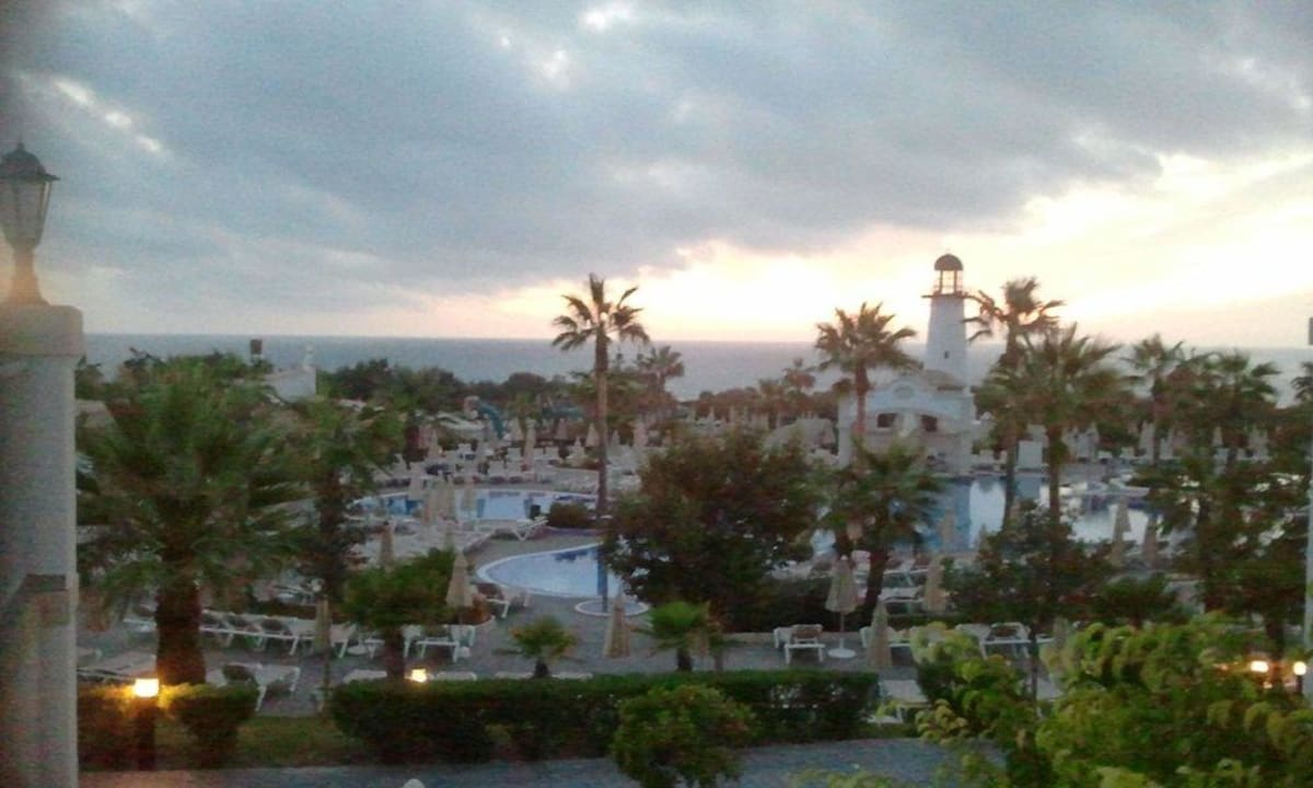 Sicht auf Pool Hotel Riu Chiclana