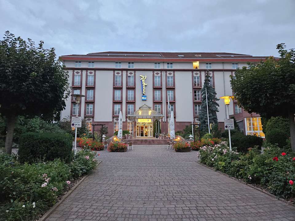 Außenansicht Radisson Blu Hotel Merseburg
