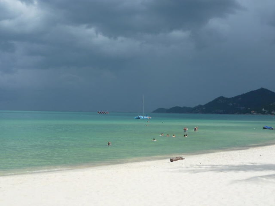 Gewitterstimmung  Banana Fan Sea Resort