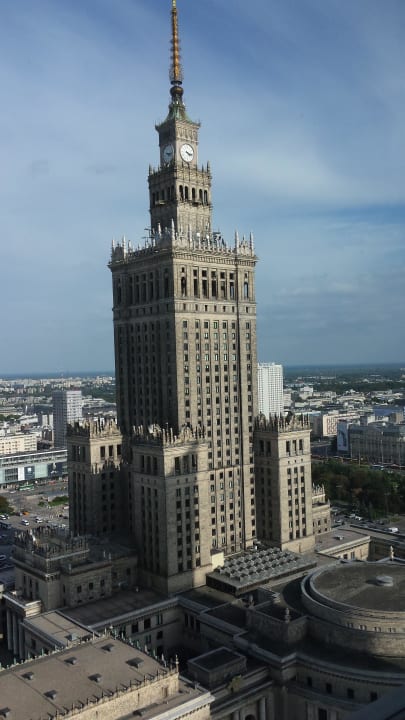 Widok z pokoju InterContinental Warszawa