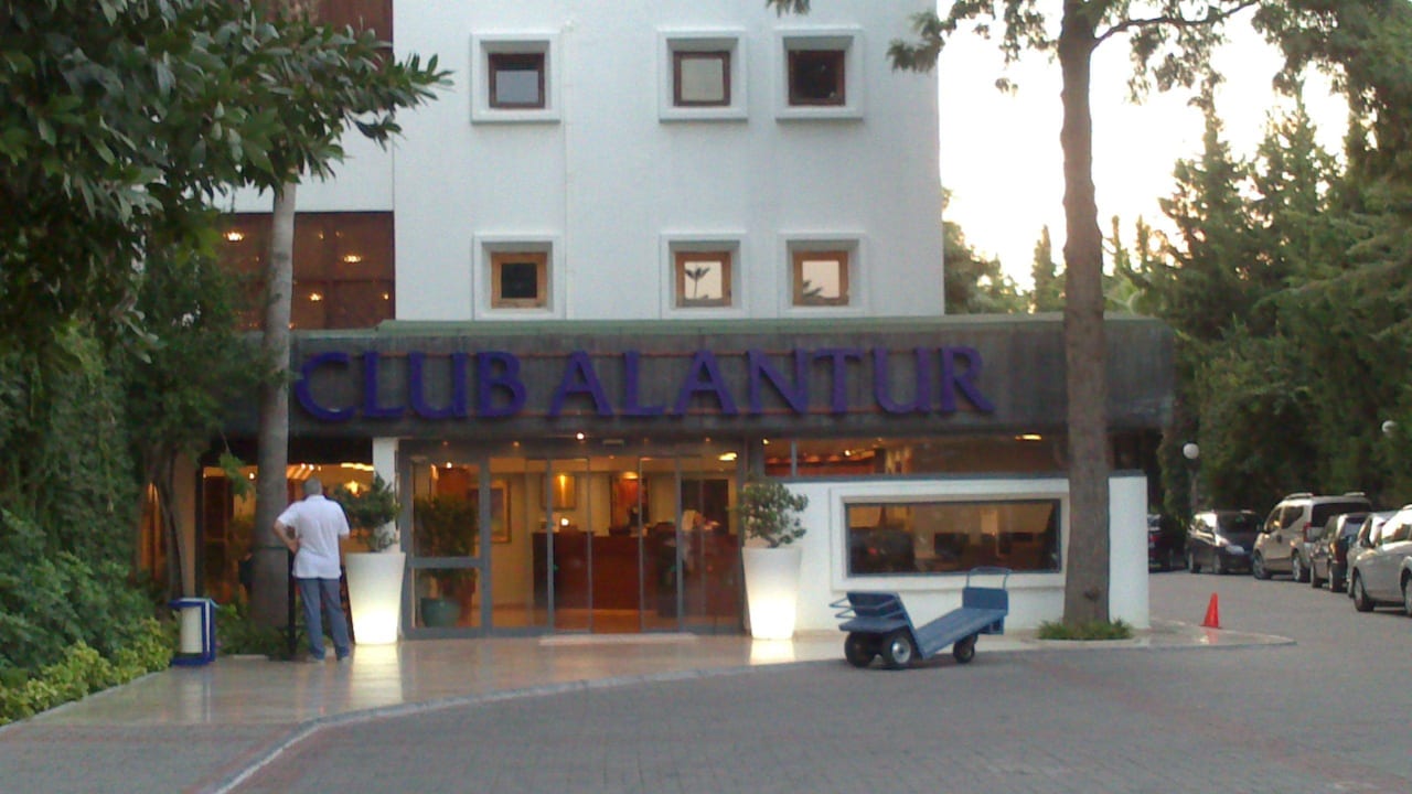 Hoteleingang Labranda Alantur Resort