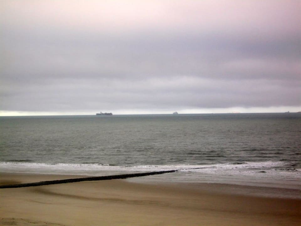 Ausblick aus Zimmerfenster Strandhotel Gerken