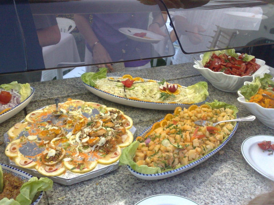 Buffet, Vorspeise Hotel Marhaba Beach