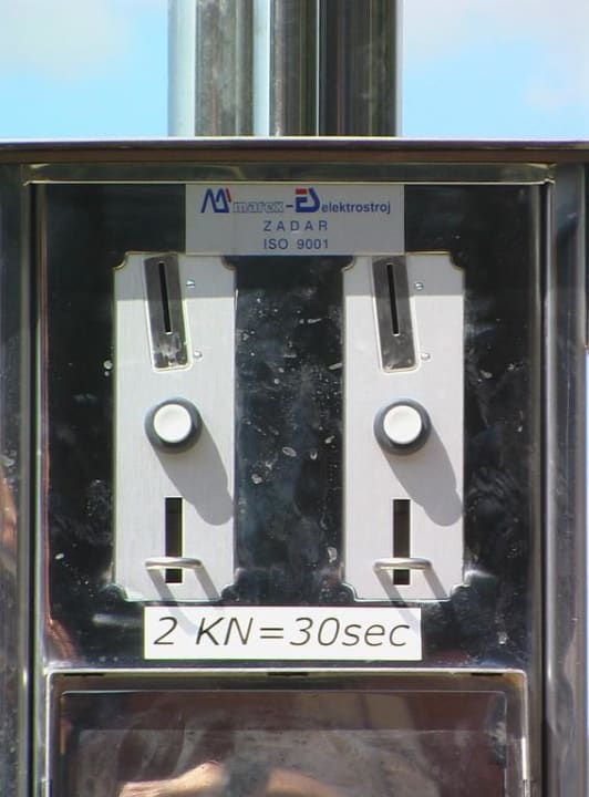 20 Kuna für 30 Sekunden duschen! Hotel Zagreb