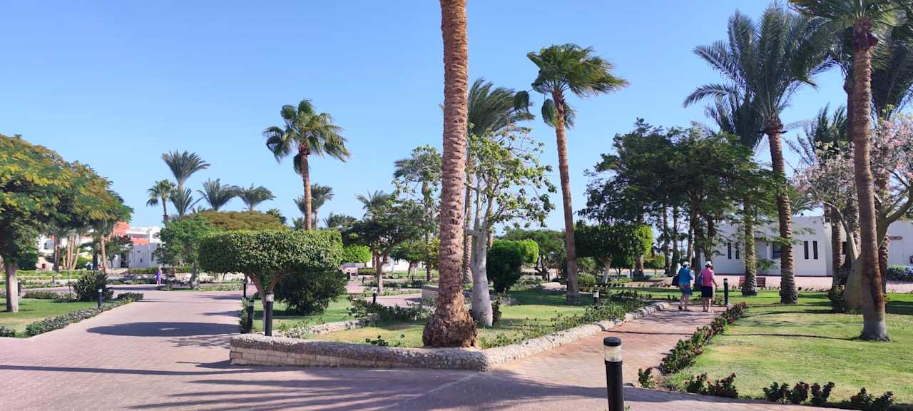 Gartenanlage Pharaoh Azur Resort