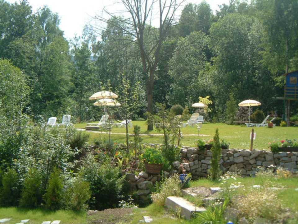 Gartenanlage Pension Sonneneck