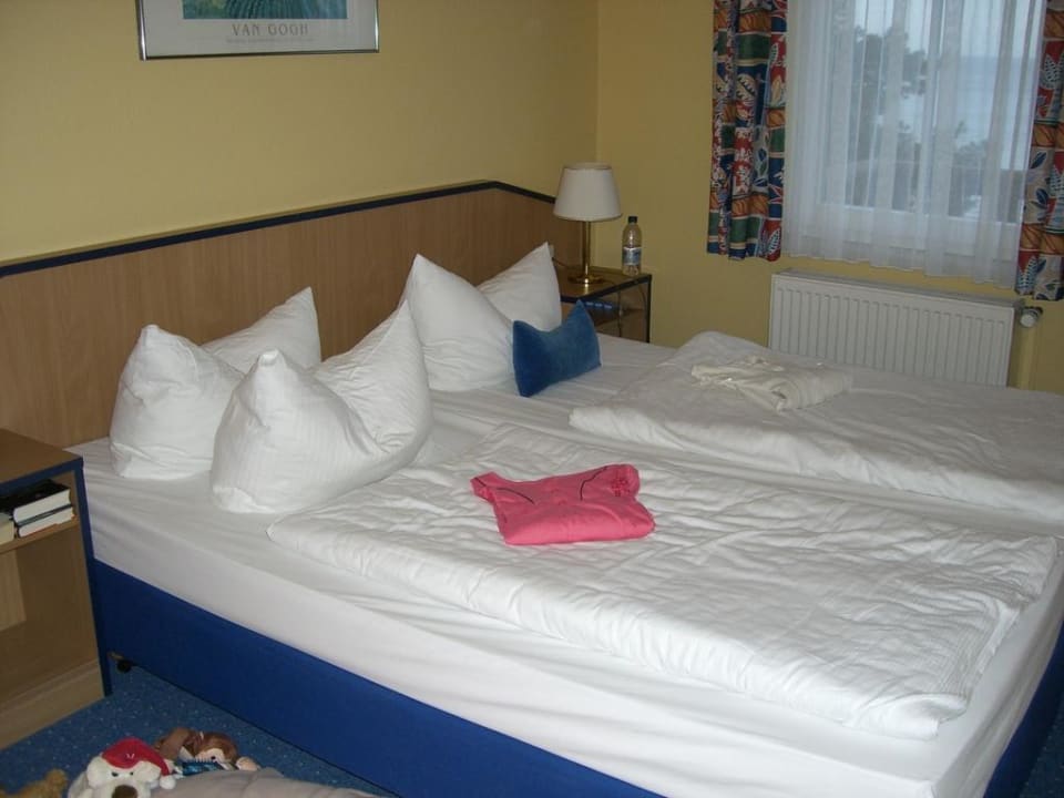 Schlafzimmer mit Meerblick Hotel am Fischerstrand
