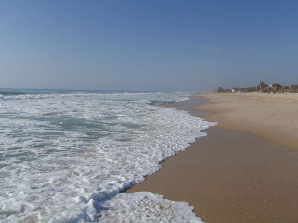 Plaża poza sezonem Royal Tulip Taj Sultan