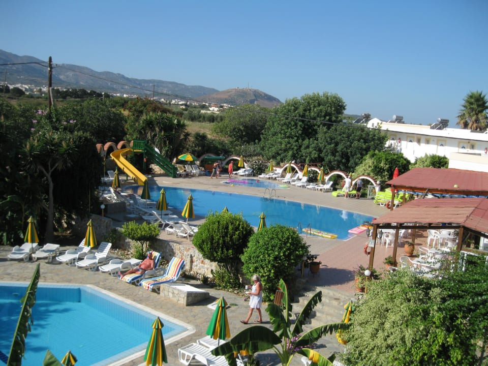 "Teilansicht der beiden Po..." Fili Apartments (Tigaki) • HolidayCheck