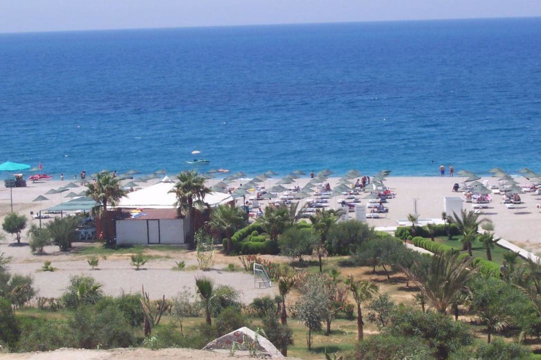 Blick aus dem Fenster direkt aufs Meer Kırbıyık Resort Hotel - Alanya