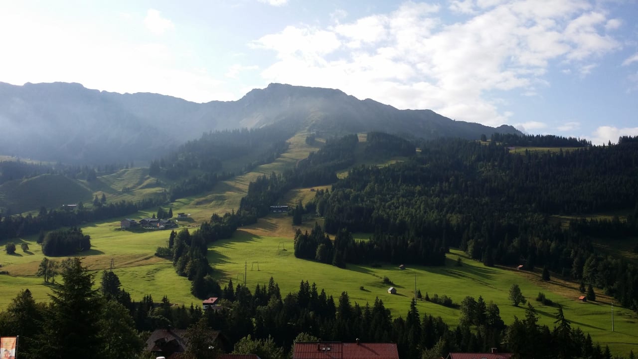 Vom Eingang aus Oberjoch - Familux Resort
