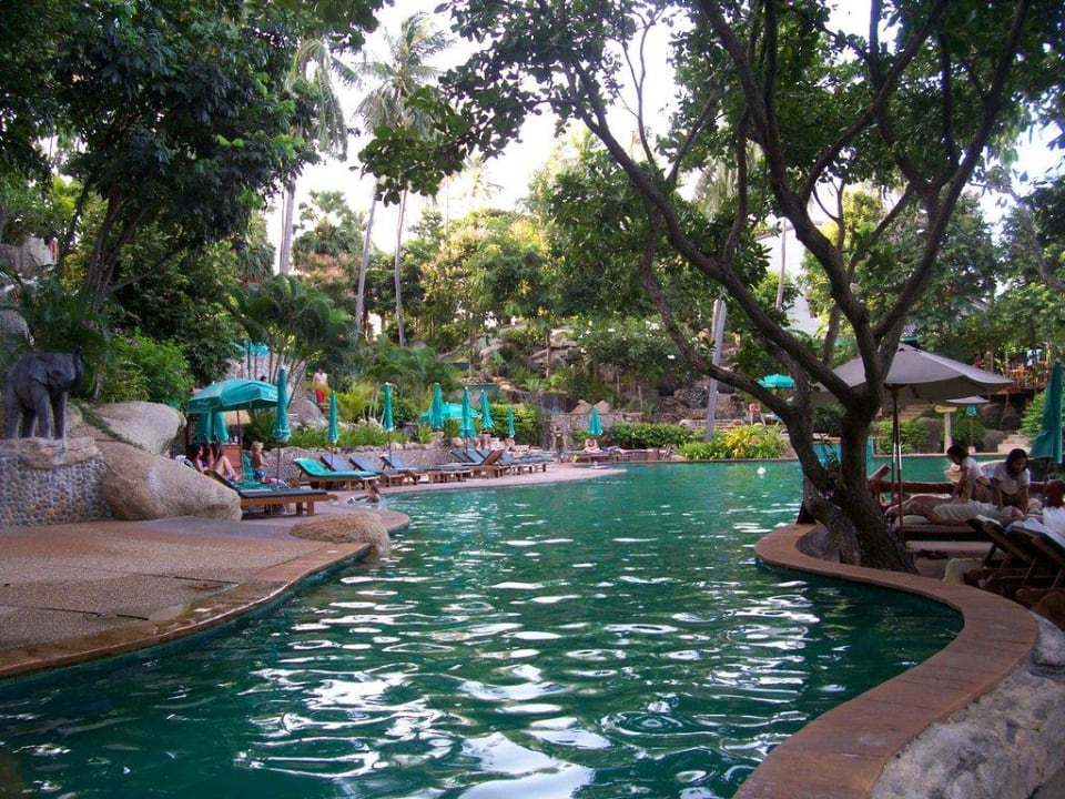 Poolanlage Panviman Resort Koh Phangan