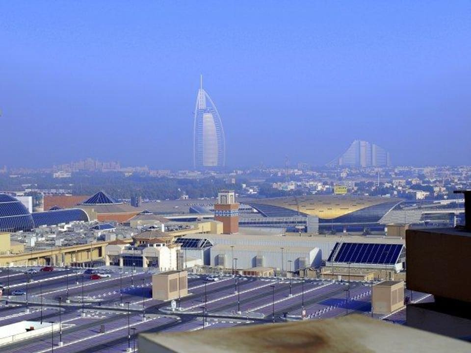 Blick vom Hoteldach Citymax Hotel Al Barsha