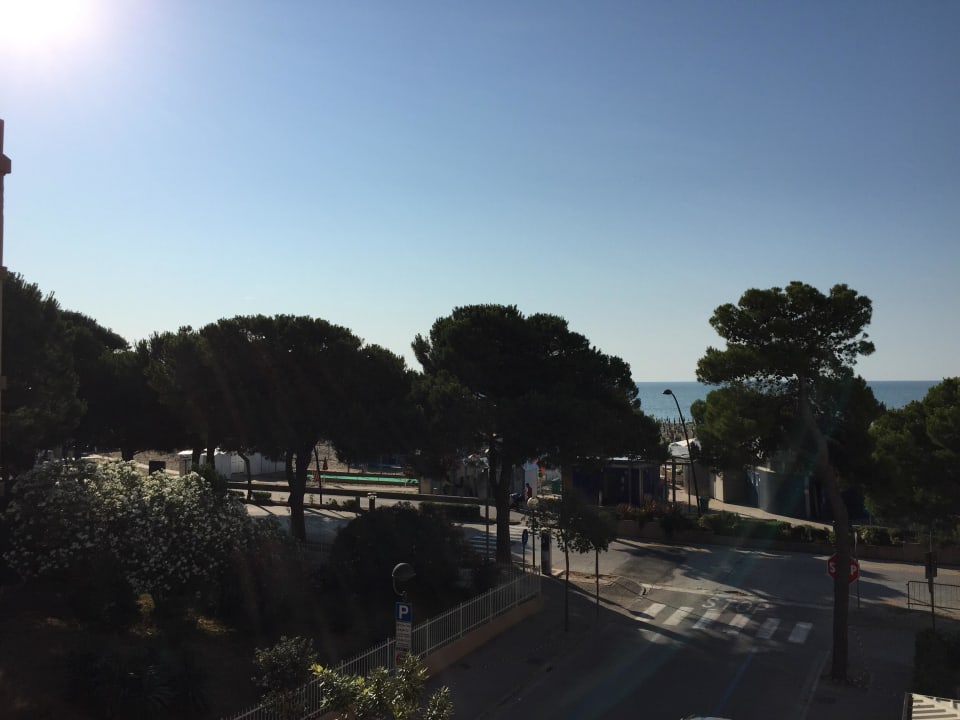 Seitlicher Meerblick Hotel Calipso