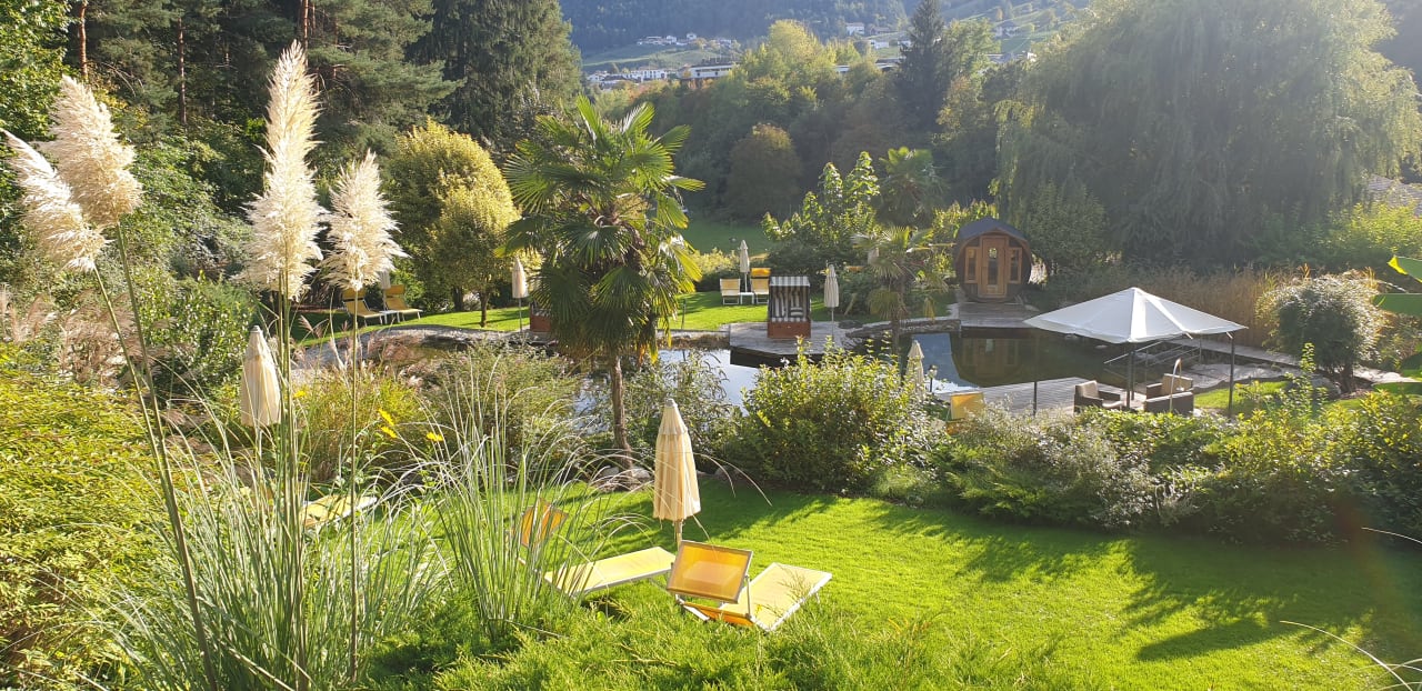 Gartenanlage Alpwell Hotel Burggräfler