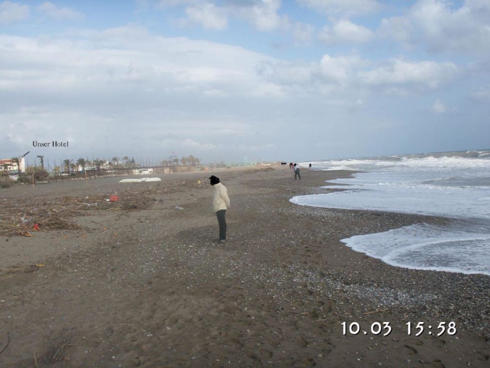 Strandfoto auf dem Hoteleigenen Strand Belek Beach Resort Hotel