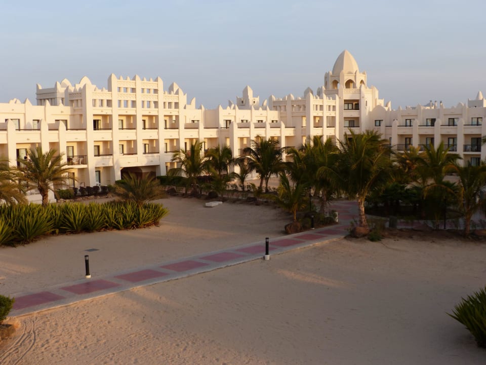 Blick vom Balkon Hotel Riu Karamboa