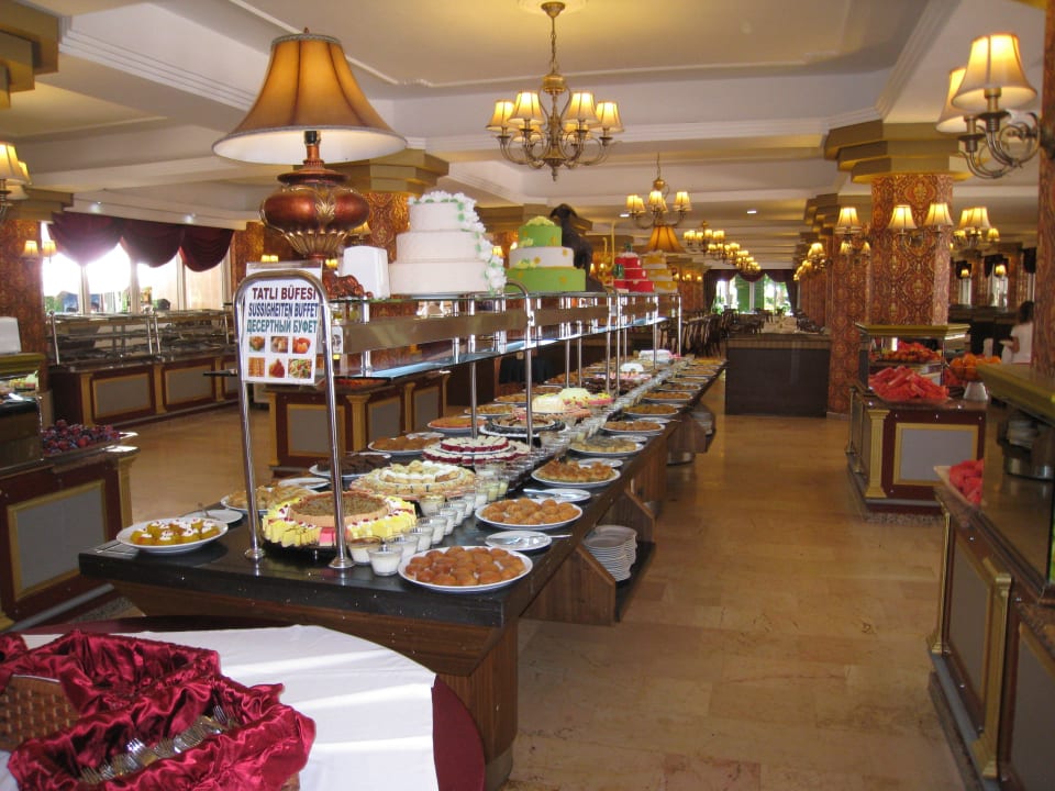 Ein Teil des Buffets Botanik Hotel & Resort