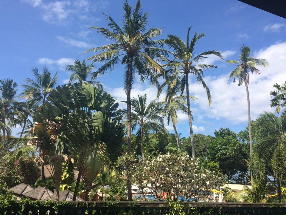 Ausblick vom Balkon Prama Sanur Beach Bali
