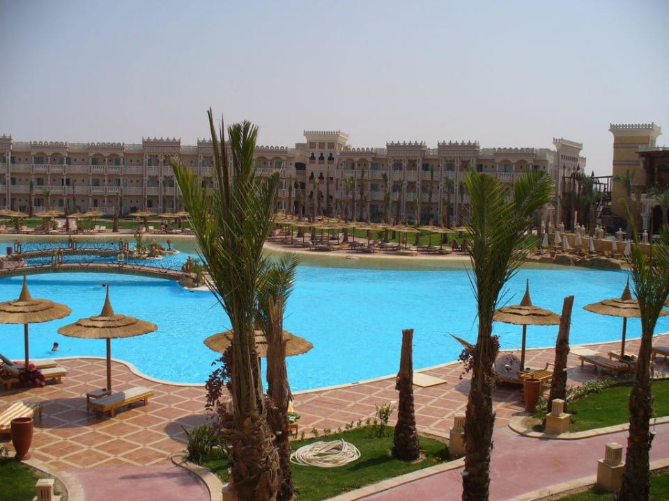 Blick vom Zimmer Pickalbatros Palace Resort