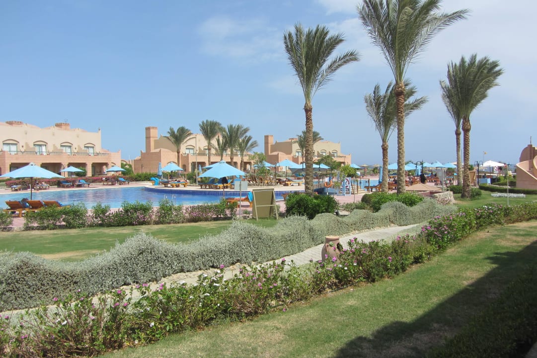 Aussicht Zimmer zur Poolanlage Sentido Akassia Beach