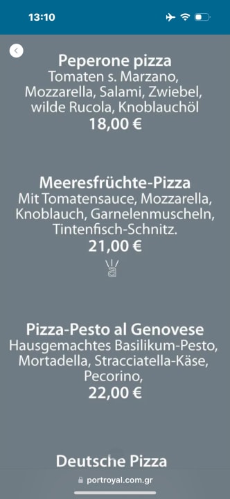 Gastro SENTIDO Port Royal Villas & Spa