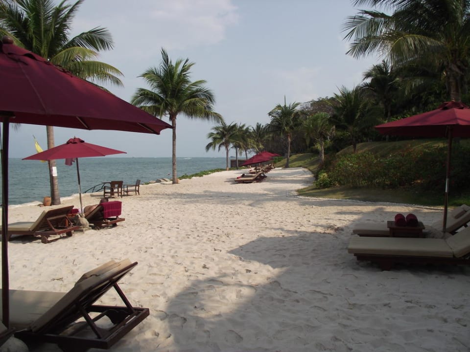 Schmaler Strandstreifen InterContinental Pattaya Resort
