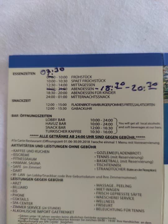 Gastro Oz Hotels Incekum Beach