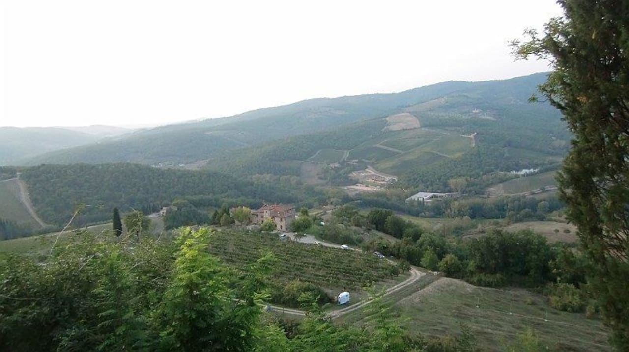 Ausblick Hotel Fattoria Castelvecchi